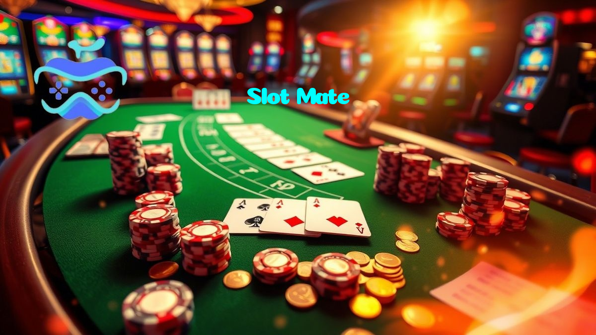 Slot Mate casino presented on mobile device in Pakistan with slots and live games